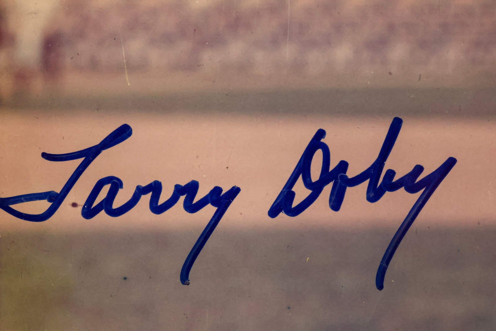 Baseball Hall of Fame Signed Photograph Collection – Larry Doby, Eddie Mathews & Red Schoendienst - 4