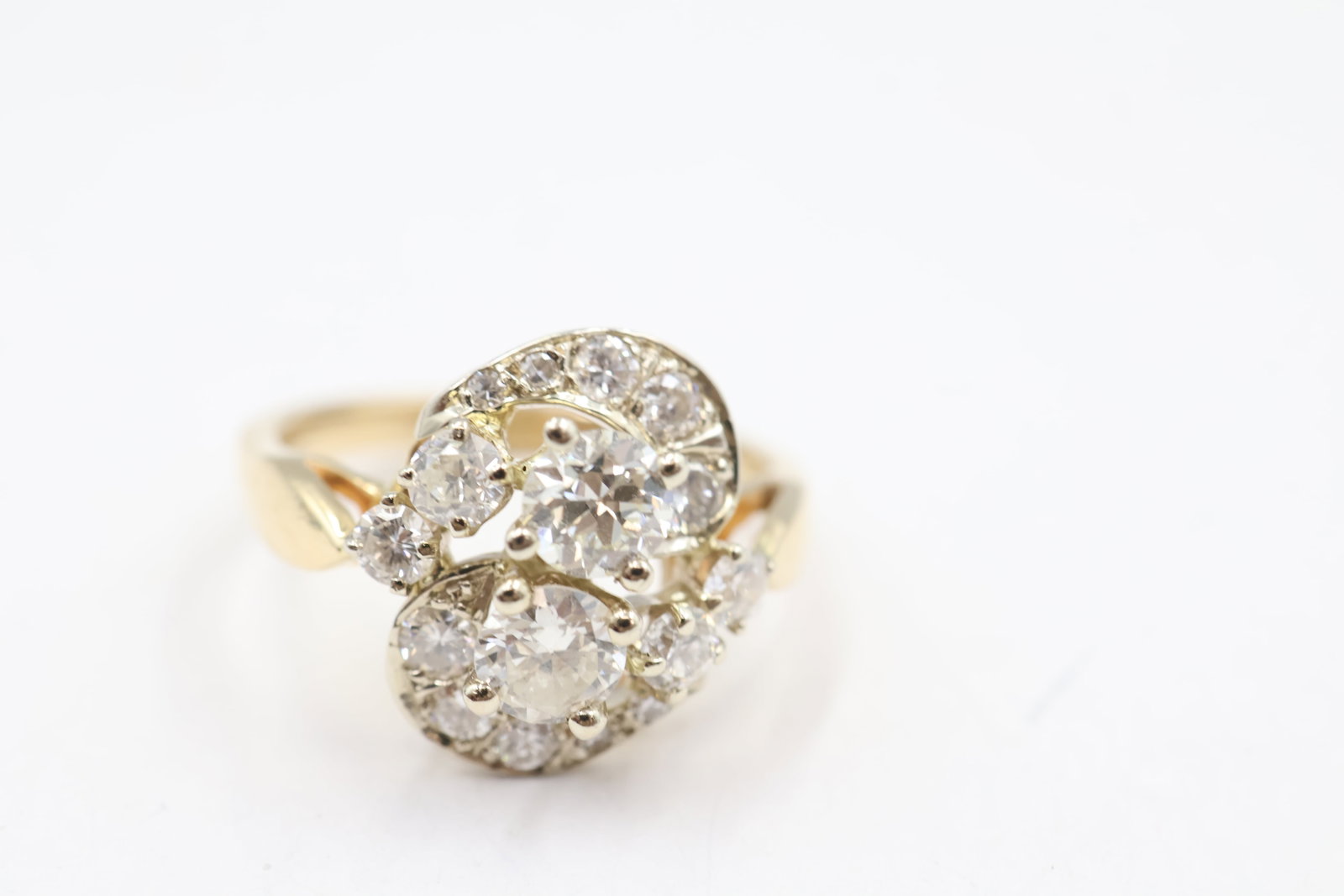 14K Yellow Gold & Diamond Ring (1 of 6)