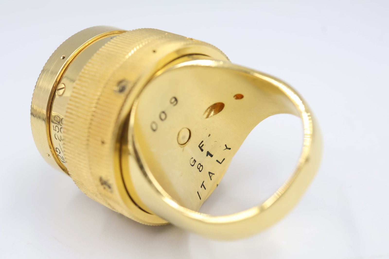 Gold Plated spy Camera Ring - 3