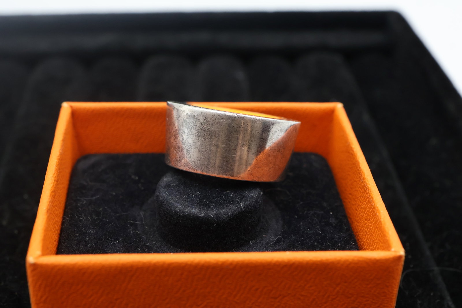 Hermes 925/Enamel Quark ring - 3