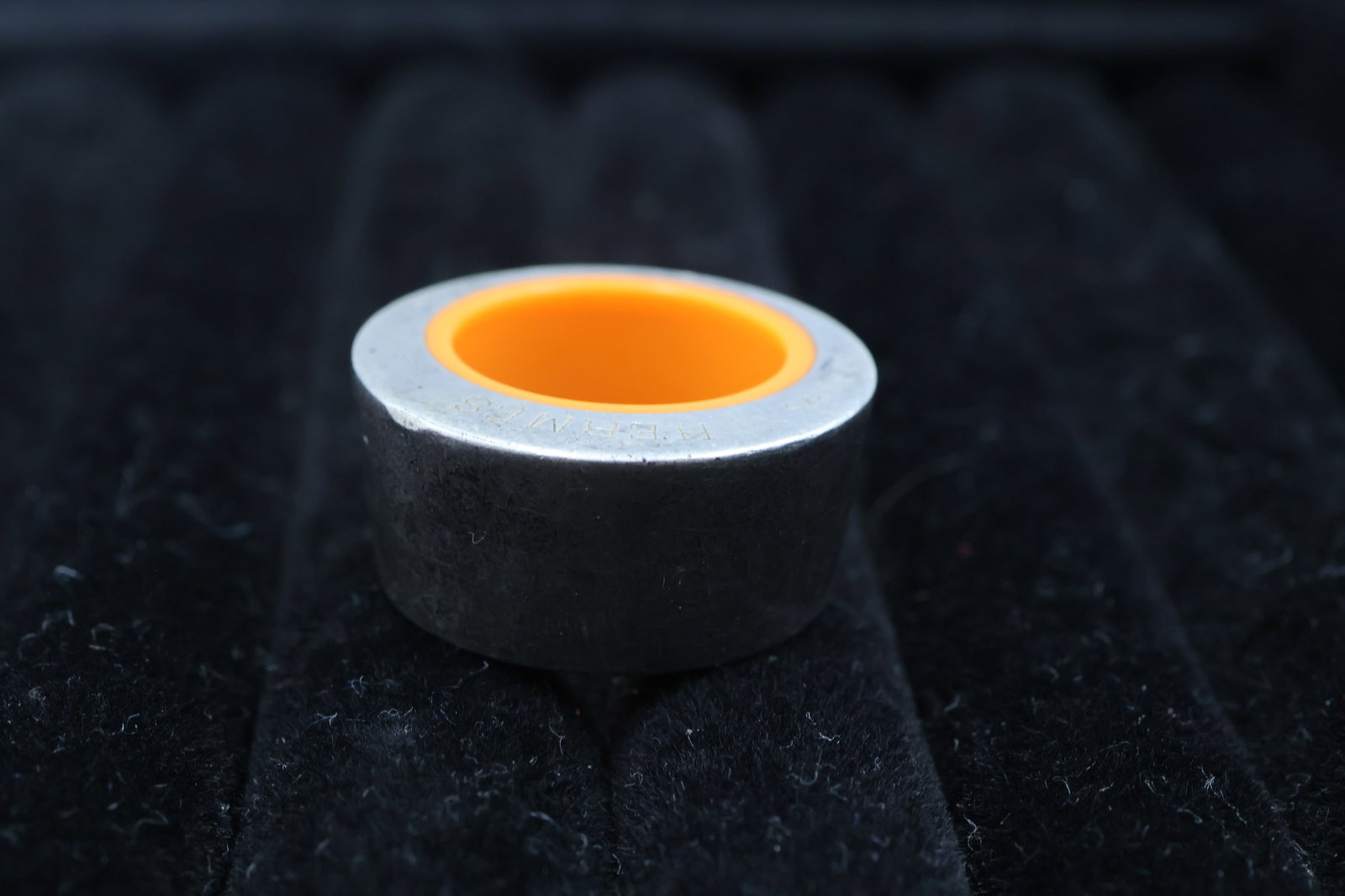 Hermes 925/Enamel Quark ring - 5