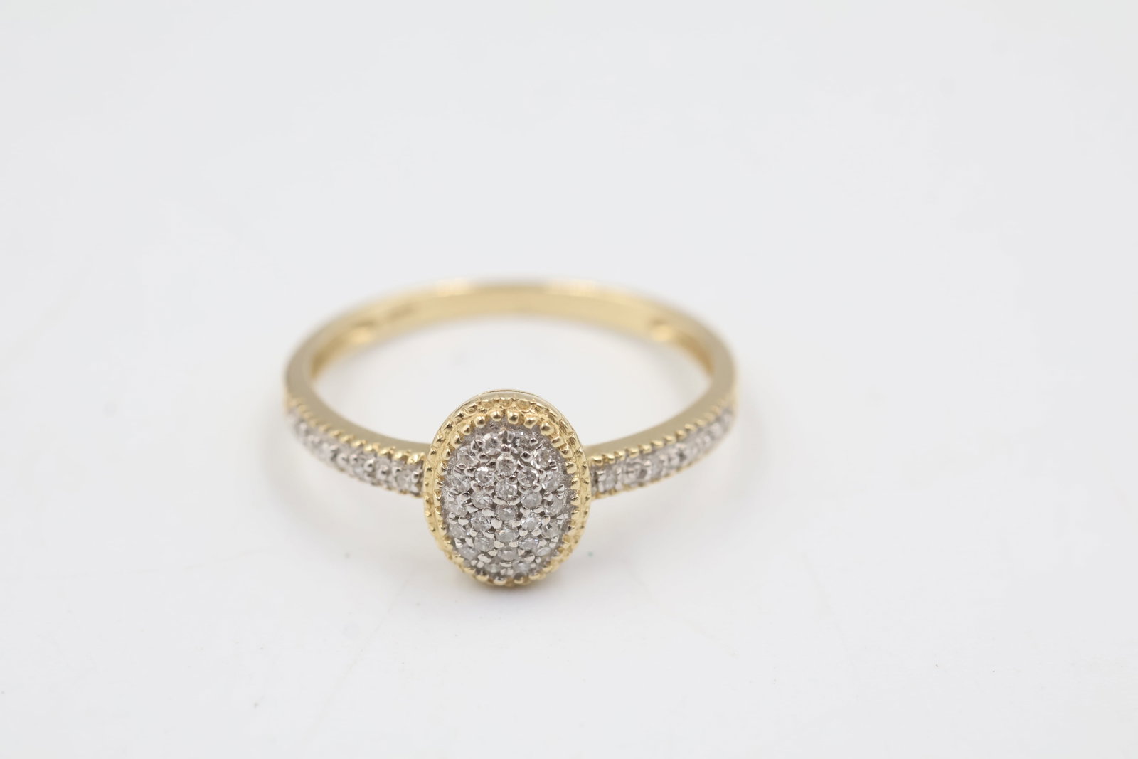 14K Gold & Diamond Melee Ring (1 of 4)