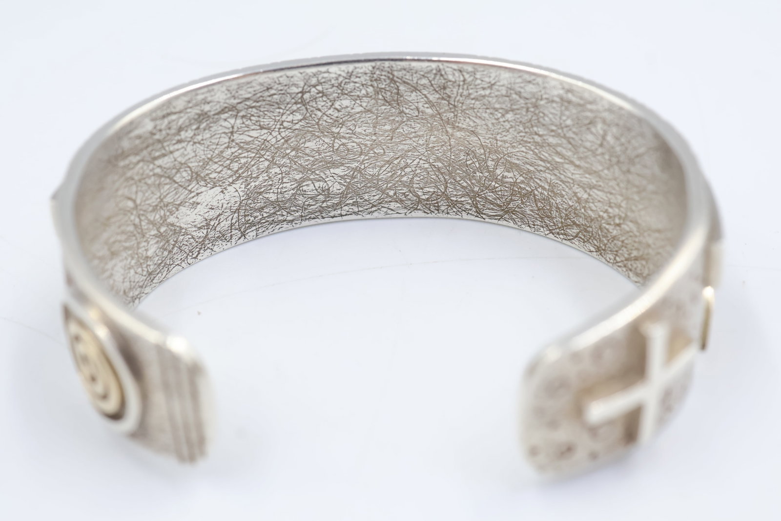 Zuni Sterling Silver Cuff Bracelet - 3