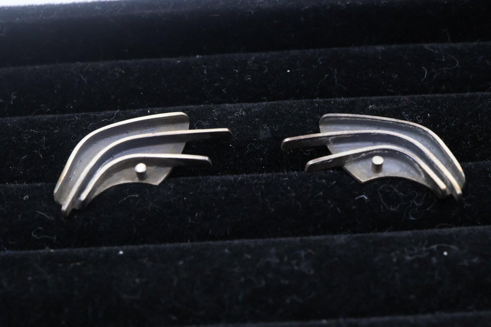 Ed Weiner 925 Screwback earrings - 2