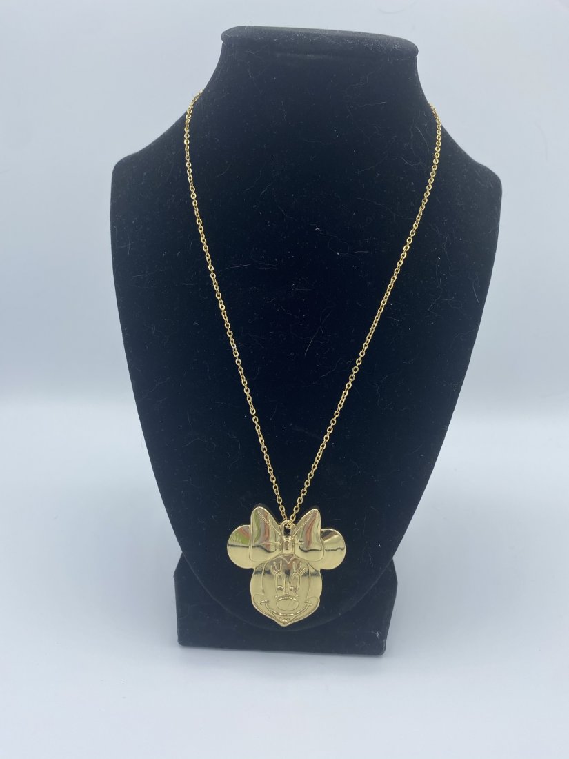 Disney Minnie Mouse Gold Necklace (1 of 4)
