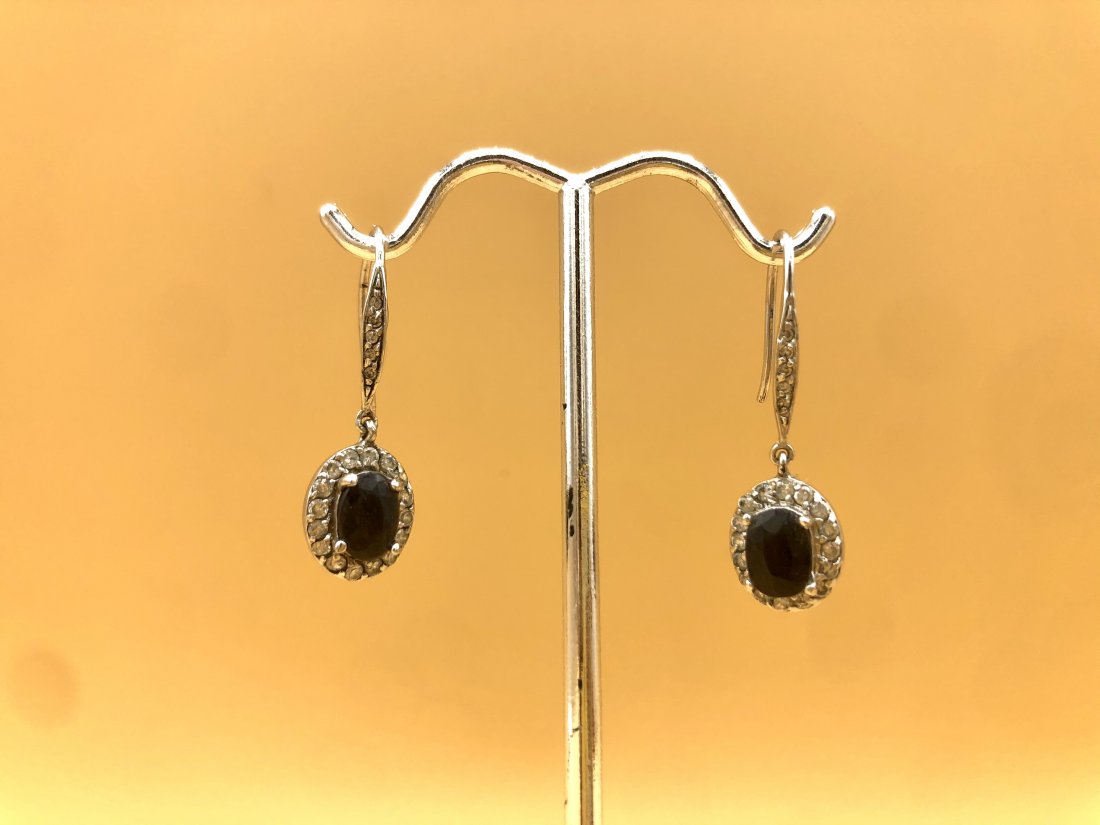 Black & White Diamond Drop Earring (1 of 4)
