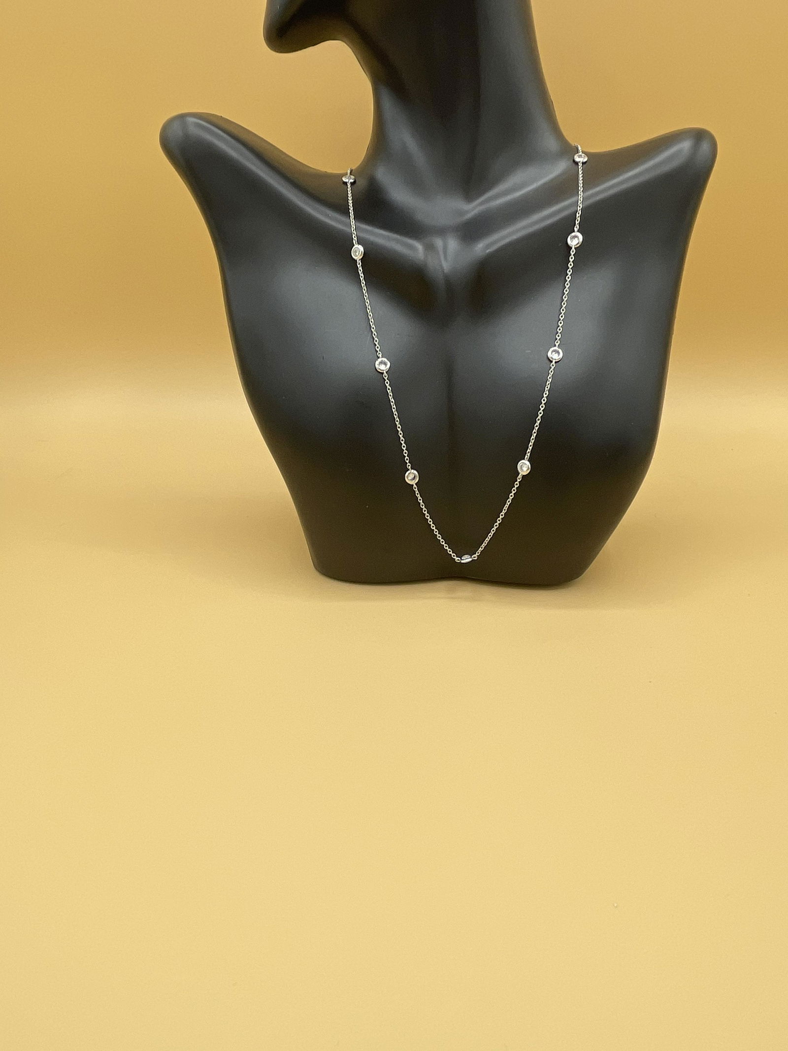 18K White Gold with Diamonds Lafonn Designer Necklace (1 of 4)