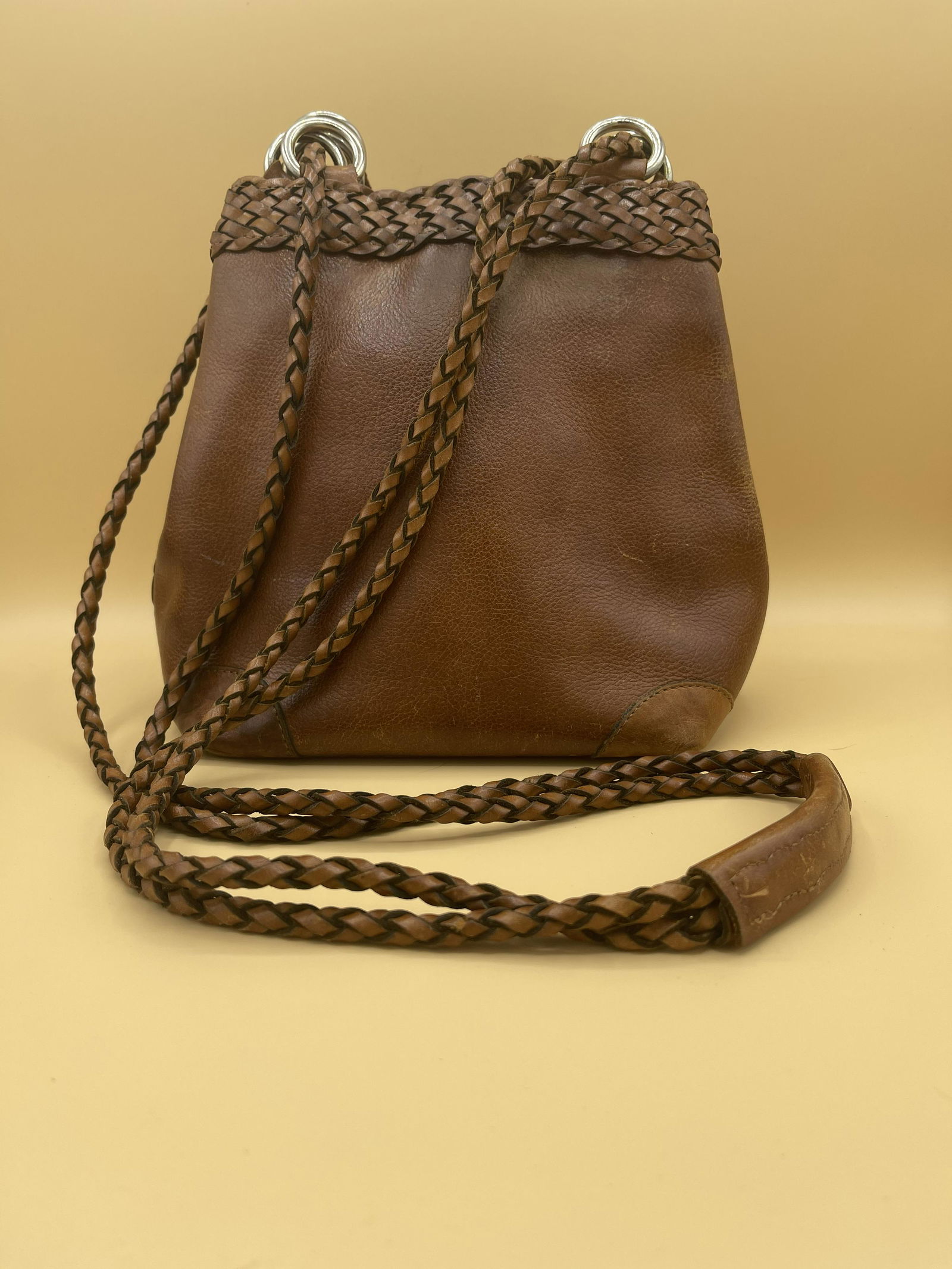 Circa 1940 Genuine Leather Purse (1 of 5)