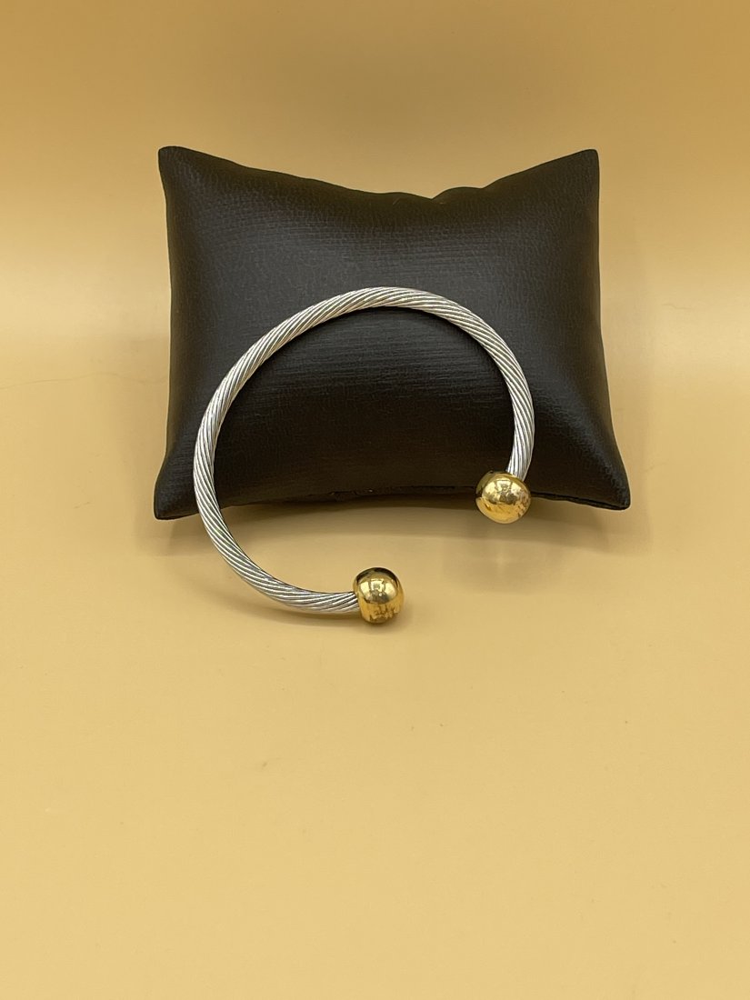 925 DY Inspired Antique Cable Bracelet (1 of 3)