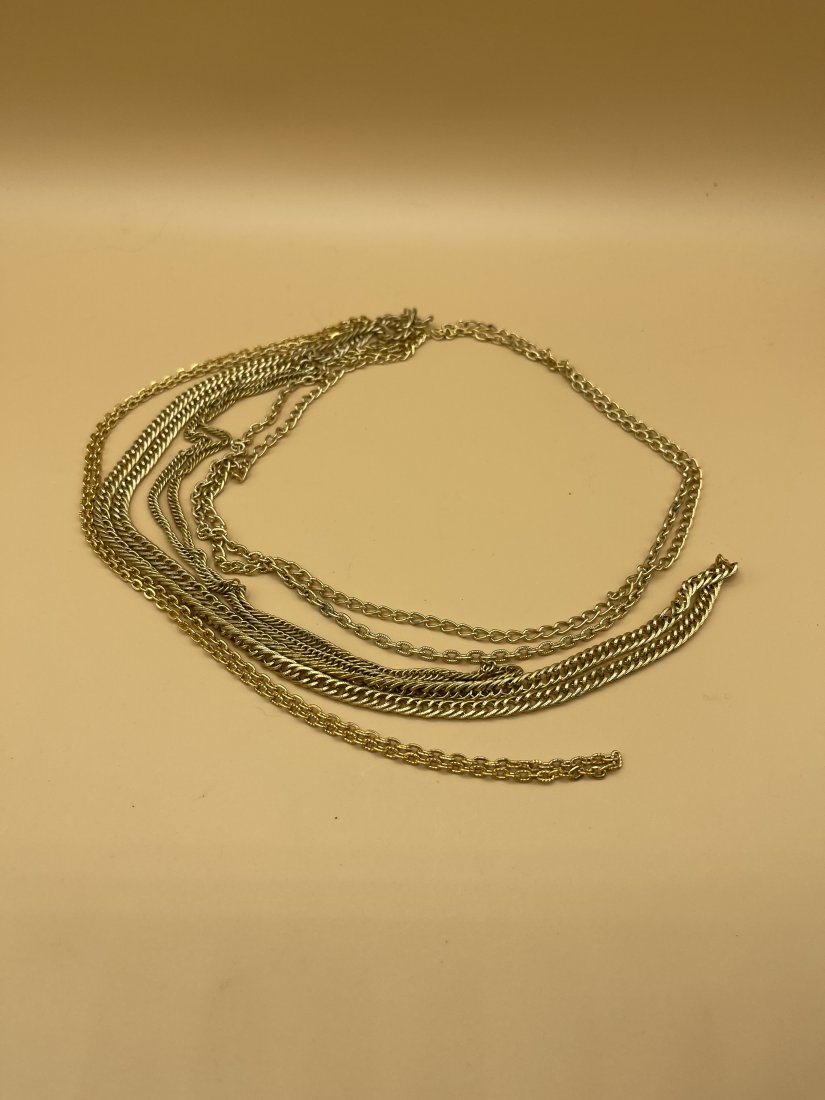 Bulk Lot of Gold Chains All Types (1 of 2)