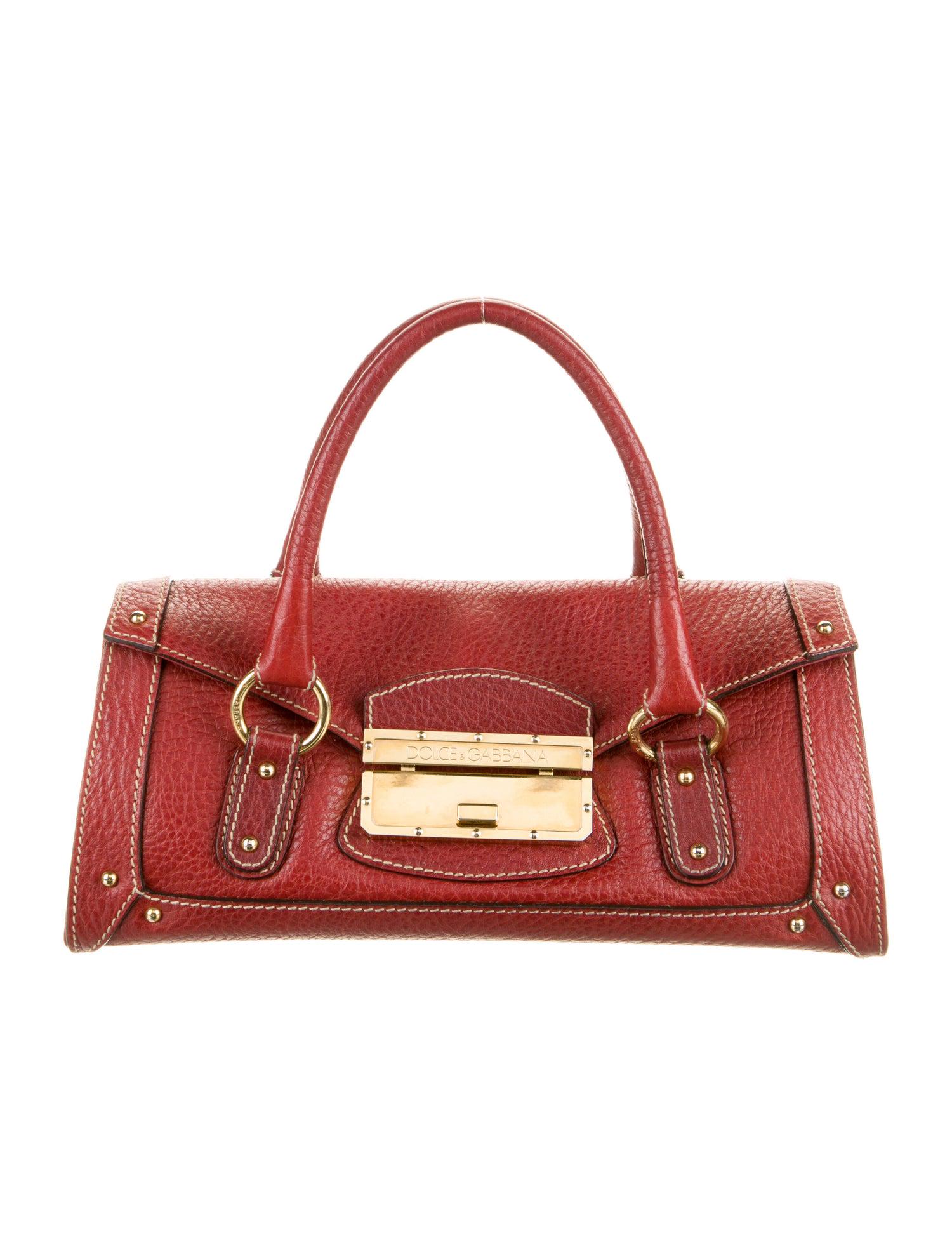 Dolce & Gabbana Red Leather Handle Bag (1 of 4)