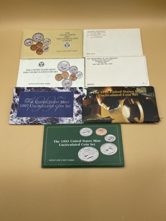 (7) Total US Mint Proof Sets (1 of 7)