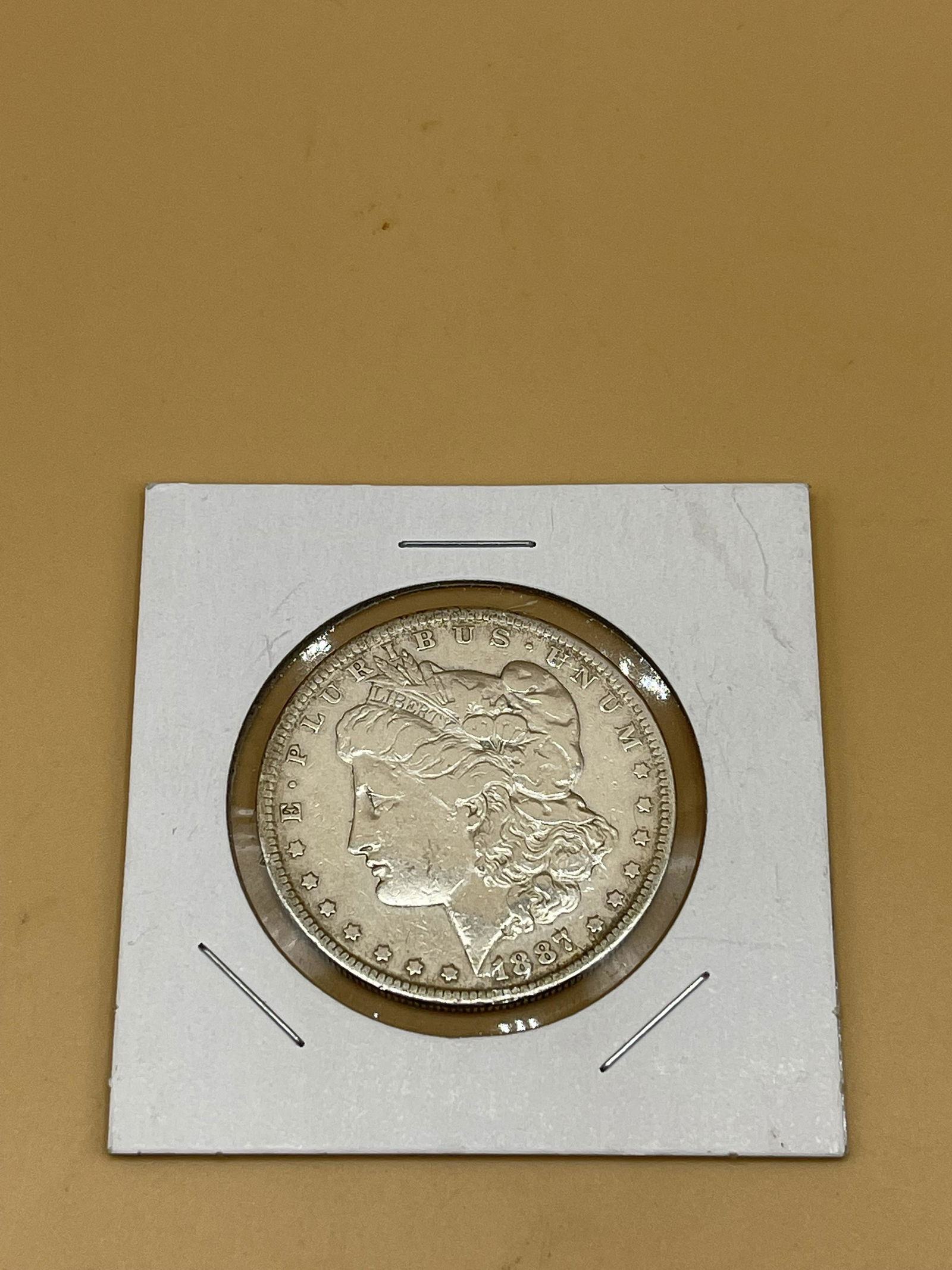 1887 Morgan Dollar PROOF 90% Silver (1 of 2)