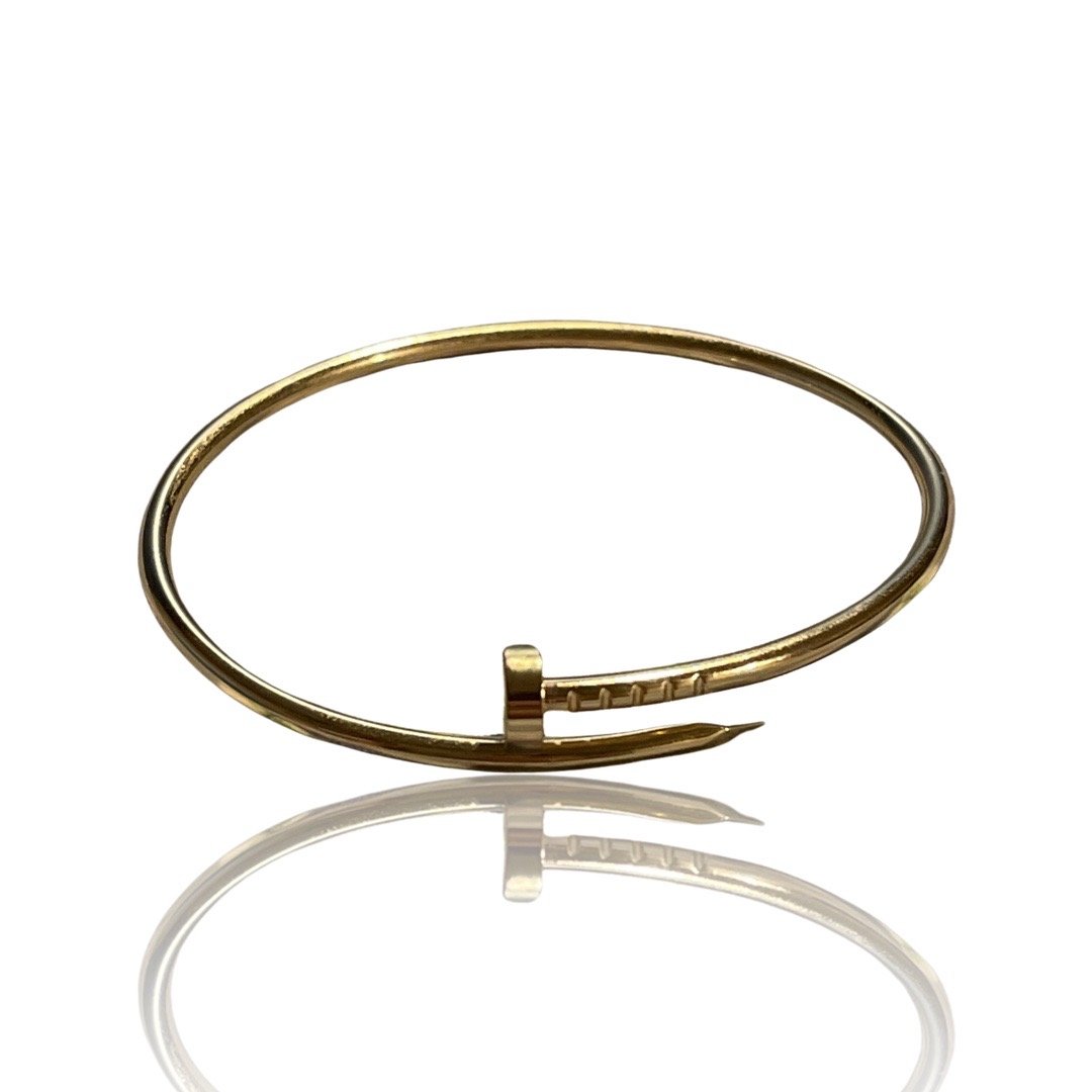 CARTIER Juste en Clou 18K Gold Bracelet (1 of 5)
