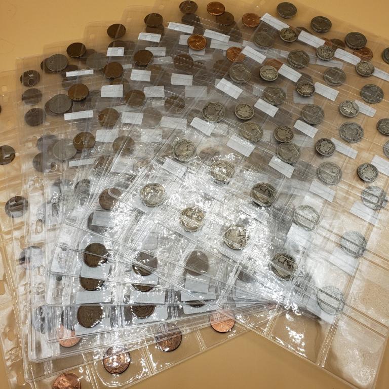 20 Sheet Binder FILLED Rare US Coins (1 of 1)