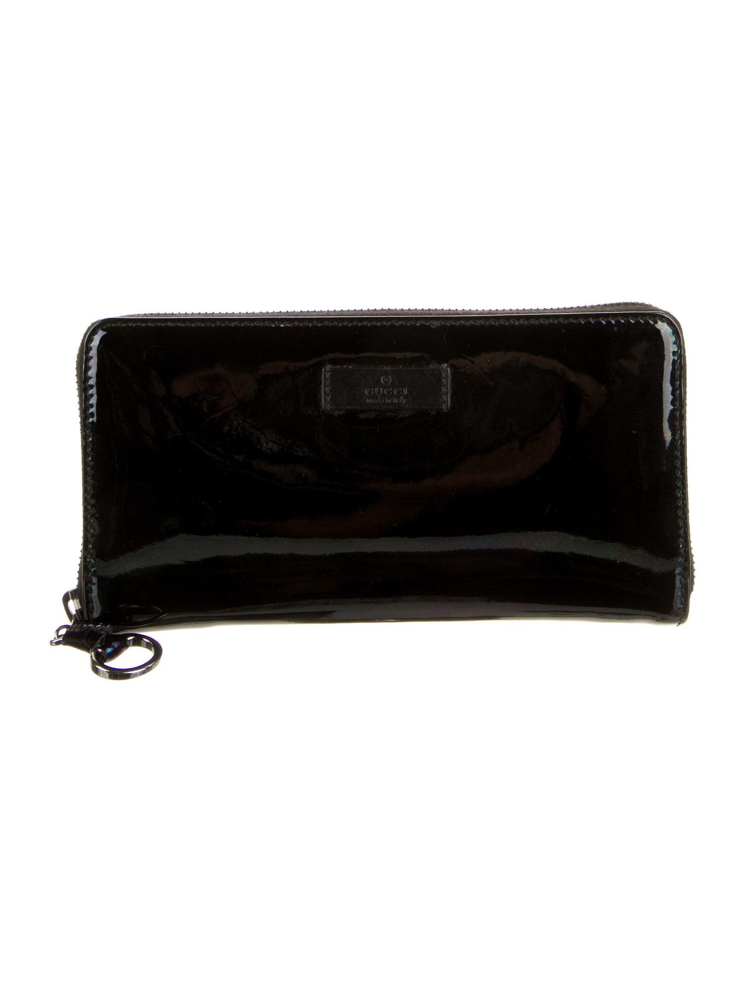 Gucci Patent Leather Continental Wallet (1 of 4)