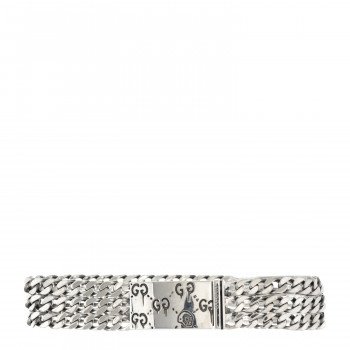 GUCCI 925 GG Ghost Multichain Bracelet (1 of 3)