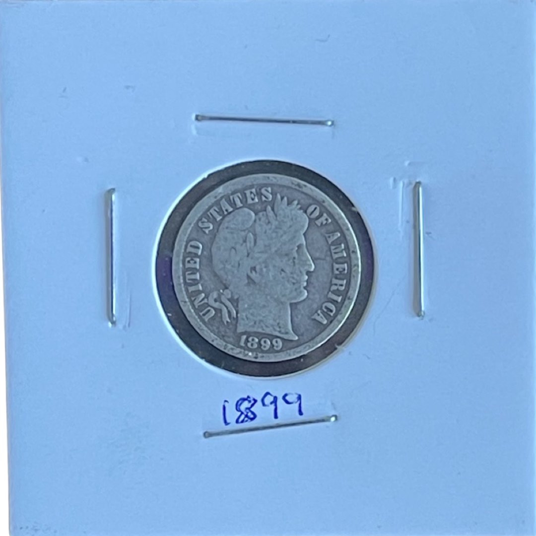 Key Date 1899 US Liberty Dime (1 of 2)