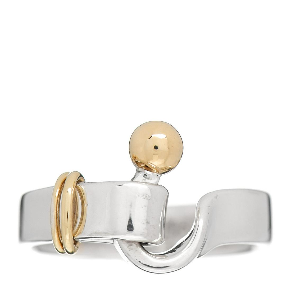 Tiffany & Co.  18K Yellow Gold & Sterling Silver  Hook (1 of 4)