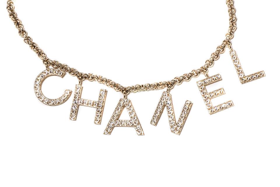 CHANEL Rent the Runway Collection C-H-A-N-E-L Choker: CHANEL Rent the Runway Collection C-H-A-N-E-L Choker Necklace, new, rare find, Iconic Chanel Lettering, comes with original bag, box, and certificate from Chanel store