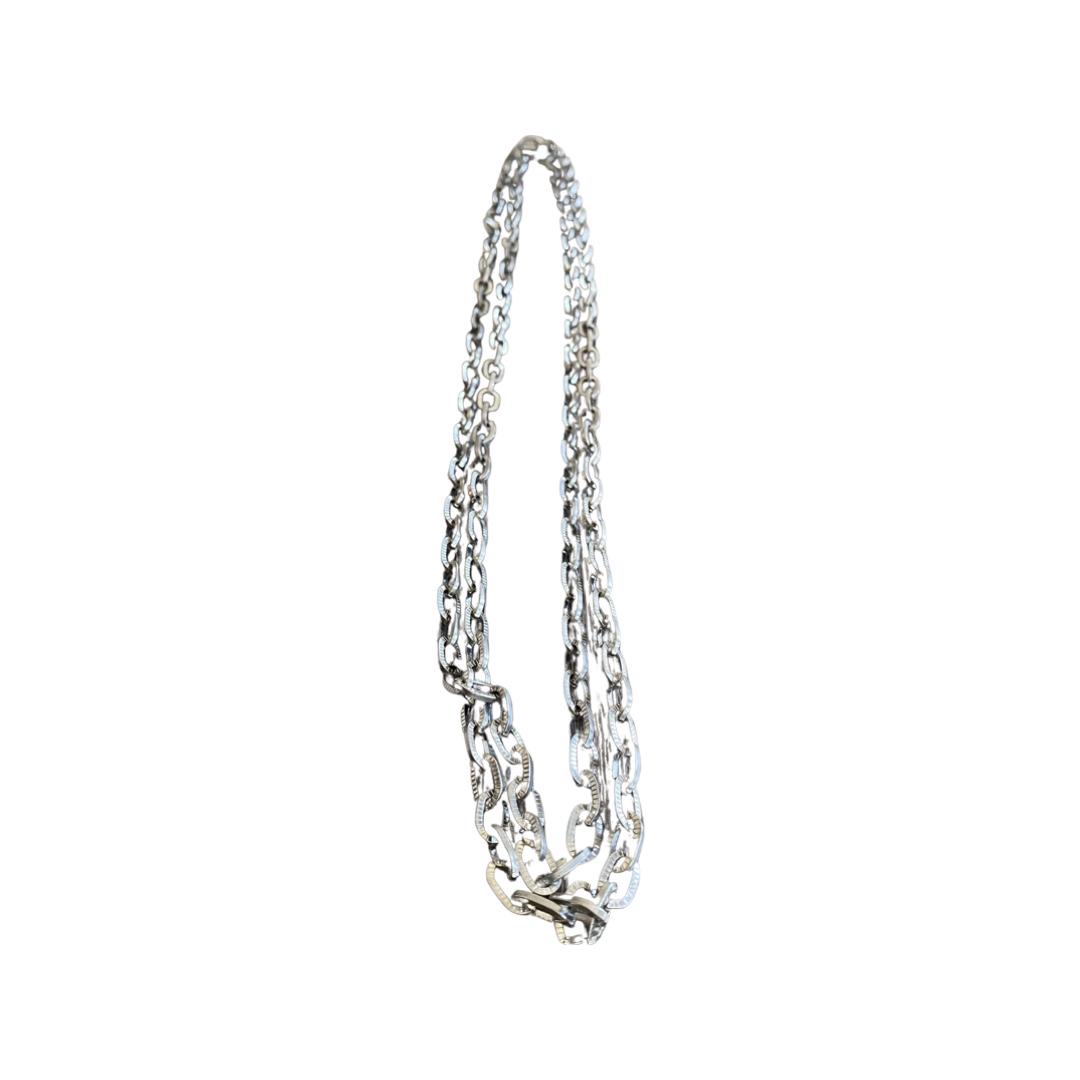 48" Solid 925 Sterling Silver Chain Link Diamond Cut (1 of 3)
