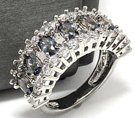 2.10ctw Green 14K Gold Mystic Topaz & White Sapphire (1 of 2)