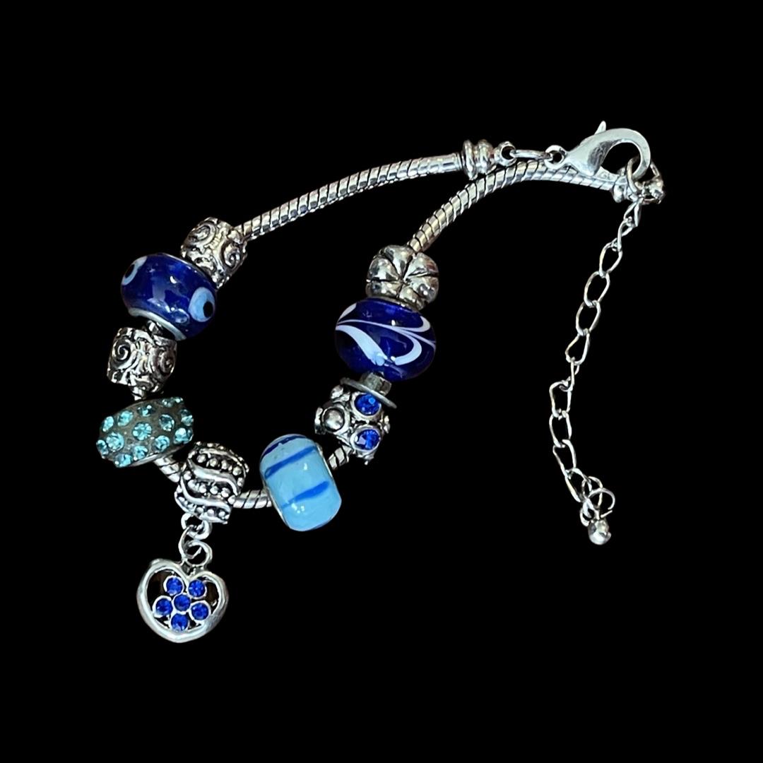 PANDORA Evil Eye 10 Charm Bracelet 925 (1 of 3)