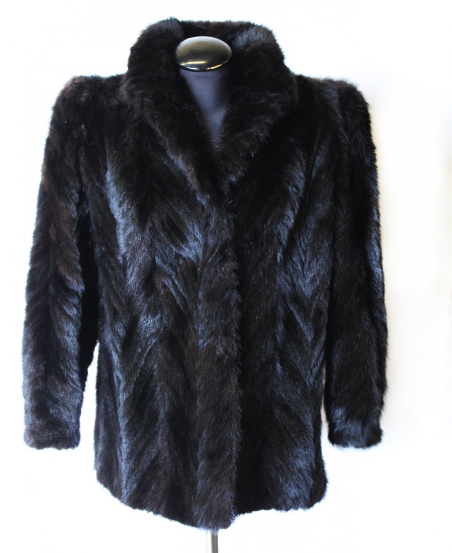 Mink Jacket Women's Designer - Size Medium (1 of 2)