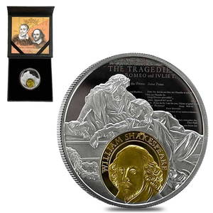 2016 Cameroon 17.50 gram Silver Cervantes and