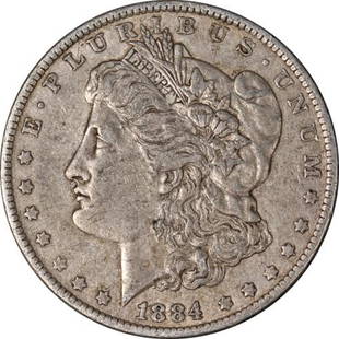 Authentic 1884-O Morgan Silver Dollar Nicely Circulated: This item qualifies for FREE DOMESTIC SHIPPING to customers in the USA Certification: Uncertified Mint Location: New Orleans Circulated/Uncirculated: Circulated Year: 1884 Composition: Silver 