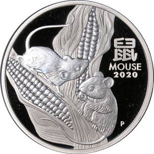 Authentic 2020-P Australia Year of the Mouse 1 Ounce: This item qualifies for FREE DOMESTIC SHIPPING to customers in the USA Certification: Uncertified Circulated/Uncirculated: Uncirculated Composition: Silver Year: 2020 Grade: Pr The MYNT Auctions