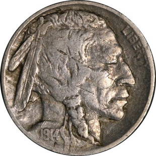 Authentic 1914/3-P Buffalo Nickel Early Die State Nice: This item qualifies for FREE DOMESTIC SHIPPING to customers in the USA Certification: Uncertified Mint Location: Philadelphia Circulated/Uncirculated: Circulated Composition: Nickel Grade: Nice