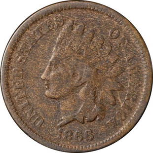 Authentic 1866 Indian Cent Great Deals From The: This item qualifies for FREE DOMESTIC SHIPPING to customers in the USA Certification: Uncertified Composition: Copper Circulated/Uncirculated: Circulated Year: 1866 The MYNT Auctions Guarantee: