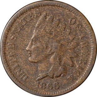 Authentic 1866 Indian Cent Great Deals From The: This item qualifies for FREE DOMESTIC SHIPPING to customers in the USA Certification: Uncertified Composition: Copper Circulated/Uncirculated: Circulated Year: 1866 The MYNT Auctions Guarantee: