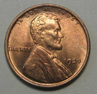 Authentic 1920 Lincoln Cent Grading Superb GEM BU: This item qualifies for FREE DOMESTIC SHIPPING to customers in the USA Denomination: Small Cent Mint Location: Philadelphia Circulated/Uncirculated: Uncirculated Grade: Gem Bu Red Strike Type: