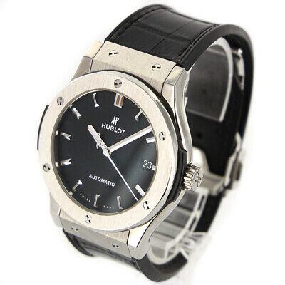 Authentic Hublot Classic Fusion Automatic Black Dial: This item qualifies for FREE DOMESTIC SHIPPING to customers in the USA Hublot Classic Fusion Automatic Black Dial Titanium Men's Watch Brand: Hublot Product name Classic Fusion Model: 511.NX.1171.LR M