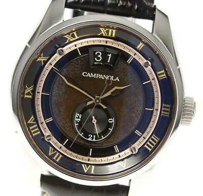 Authentic Citizen Campanola 15th Anniversary Model: This item qualifies for FREE DOMESTIC SHIPPING to customers in the USA Citizen Campanora Campanora 15th anniversary Automatic winding Leather belt It is an introduction of men's wristwatch There is no