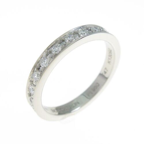 Authentic Boucheron Cattle Radiant Large Ring: This item qualifies for FREE DOMESTIC SHIPPING to customers in the USA Brand: Boucheron Accessories: With Box. With Warranty Card Material: Pt Actualsize: Width :2.6Mm Gender: Ladies Centerstone: Diam