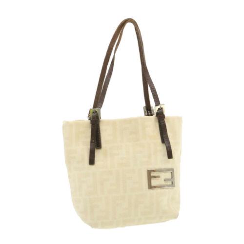 Authentic FENDI Zucca Canvas Hand Bag White: This item qualifies for FREE DOMESTIC SHIPPING to customers in the USA Size: W22 x H19 x D9cm(Approx) Material: Canvas Country/Region of Manufacture: Italy Color: White Department: Women Brand: FENDI 