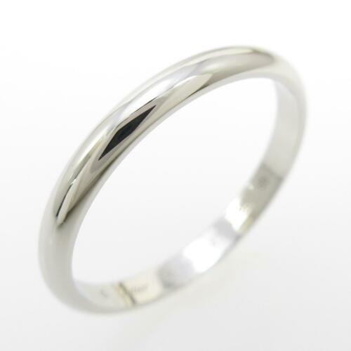 Authentic Cartier wedding ring: This item qualifies for FREE DOMESTIC SHIPPING to customers in the USA Brand: Cartier Size: 15.5 (Jpn Size) (56) Material: Pt Accessories: No Warranty Card Gender: Mens The BIDHAUS Guarantee: Photos d