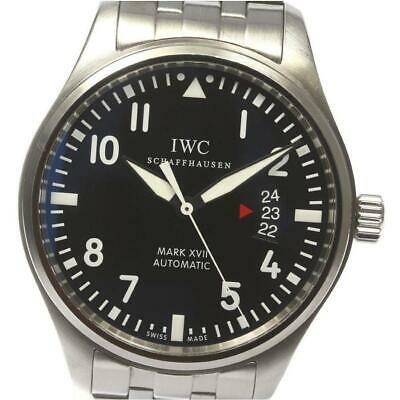 Authentic IWC Pilot Mark XVII Date IW326504 Black Dial: This item qualifies for FREE DOMESTIC SHIPPING to customers in the USA IWC Pilot Mark XVII Date IW326504 Black Dial Automatic SS Men's Watch Product information Target: Men's Material: SS Dial color: 