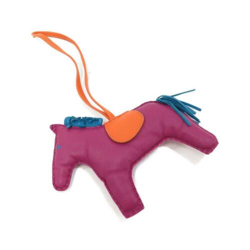 Authentic HERMES Bag Charm GM 064931CA: This item qualifies for FREE DOMESTIC SHIPPING to customers in the USA Brand: Hermes Size: Total Length : 27Cm Style: Key Case Mpn: 064931Ca Color: Tosca+Blue Izmir+Orange Type: Bag Charm Material: Ag