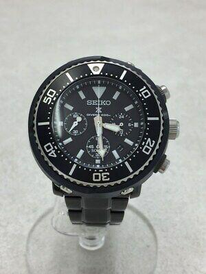 Authentic SEIKO Divers 200m V175D-0DV0 Solar Analog: This item qualifies for FREE DOMESTIC SHIPPING to customers in the USA Brand: SEIKO Color black Material / Fabric Stainless steel Actual size Watch: Case length: 4.7 / Case width: 5 / Dial length: 3 /