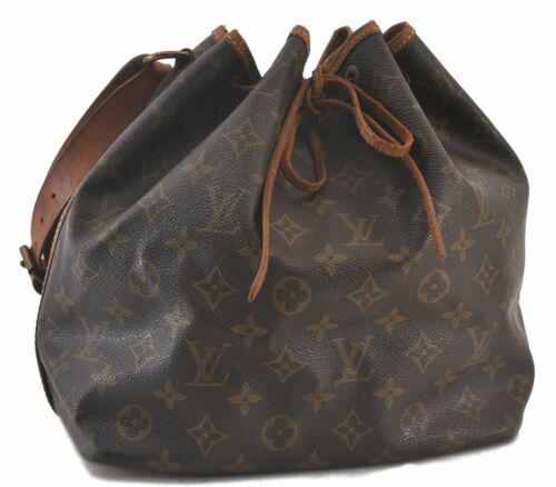 Authentic Louis Vuitton Monogram Petit Noe Shoulder Bag: This item qualifies for FREE DOMESTIC SHIPPING to customers in the USA Brand: Louis Vuitton Style: Shoulder Bag Country/Region of Manufacture: ****** Type: Shoulder Bag Serial Number: MI882 Department