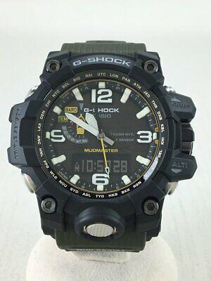 Authentic CASIO G-SHOCK Mudmaster Solar Digiana Black: This item qualifies for FREE DOMESTIC SHIPPING to customers in the USA Brand: CASIO Color black Actual size Watch: Case length: 5.9 / Case width: 5.6 / Dial length: 3.4 / Dial width: 3.4 / Bandwidth: 