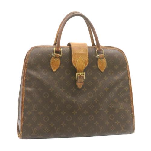 Authentic LOUIS VUITTON Monogram Rivoli Hand Bag M53380: This item qualifies for FREE DOMESTIC SHIPPING to customers in the USA Brand: LOUIS VUITTON Size: W41 x H33 x D12cm(Approx) Color: Monogram Country/Region of Manufacture: France Material: Monogram Can