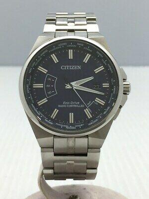Authentic CITIZEN Eco-Drive CB0161-82L Radio Controlled: This item qualifies for FREE DOMESTIC SHIPPING to customers in the USA Brand: CITIZEN Material / Fabric Stainless steel Actual size Watch: Case length: 4.9 / Case width: 4.5 / Dial length: 3.9 / Dial 