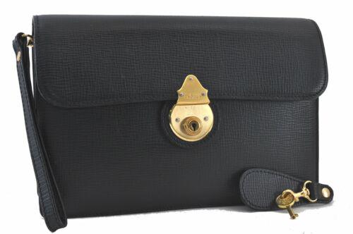 Authentic Burberrys Vintage Leather Clutch Bag Black: This item qualifies for FREE DOMESTIC SHIPPING to customers in the USA Brand: Burberrys Type: Clutch Bag Bag Length: 10.2inches(26cm) Department: Women Bag Height: 6.7inches(17cm) Material: Leather Ba