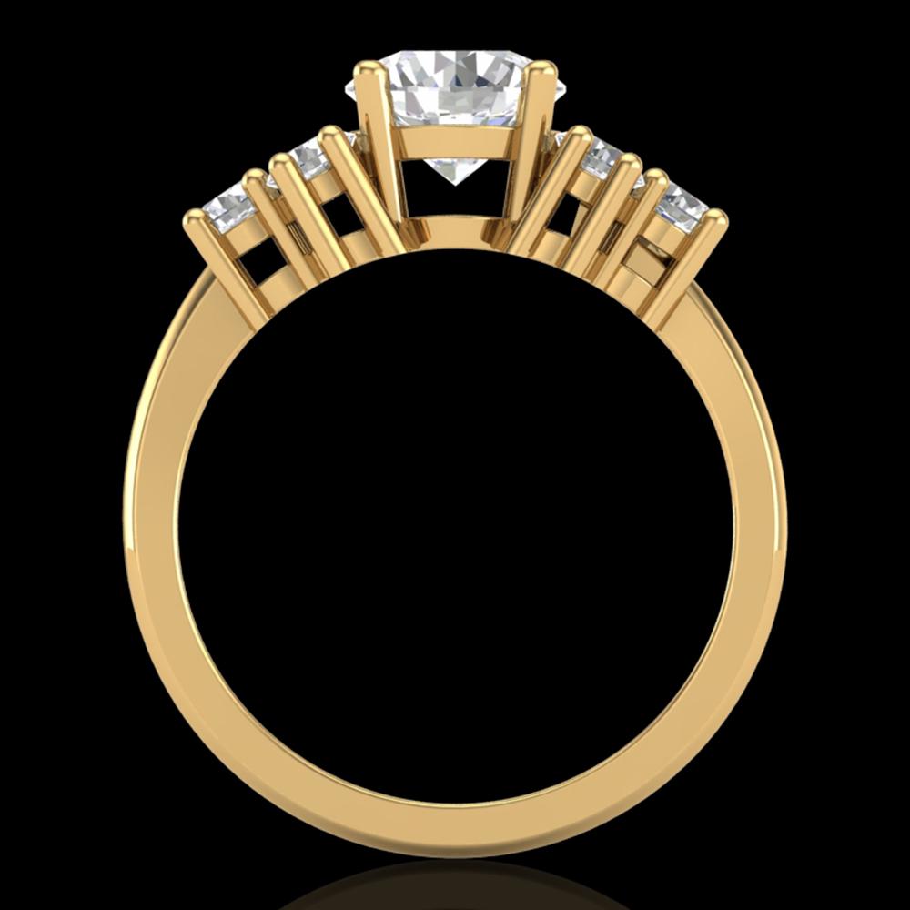 2.1 ctw VS/SI Diamond Solitaire Ring 18k Yellow Gold: This item qualifies for FREE DOMESTIC SHIPPING to customers in the USA 2.1 ctw VS/SI Diamond Solitaire Ring 18k Yellow Gold Designer Brand Luxury Jewelrymade in the USA Suggested Retail Price: $31000 
