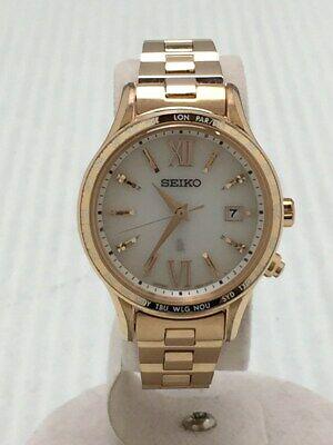 Authentic SEIKO 1B35-0AB0 Solar Analog Stainless Steel: This item qualifies for FREE DOMESTIC SHIPPING to customers in the USA Brand: SEIKO Color white Material / Fabric Stainless steel Actual size Watch: Case length: 3.3 / Case width: 2.9 / Dial length: 2